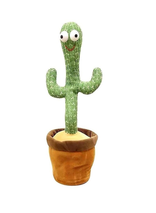 DISHIN Toys Dancing Cactus Talking Toy, Cactus Plush Toy, Funny Education Toys for Babies Children Playing, Home Decorate - Image 2